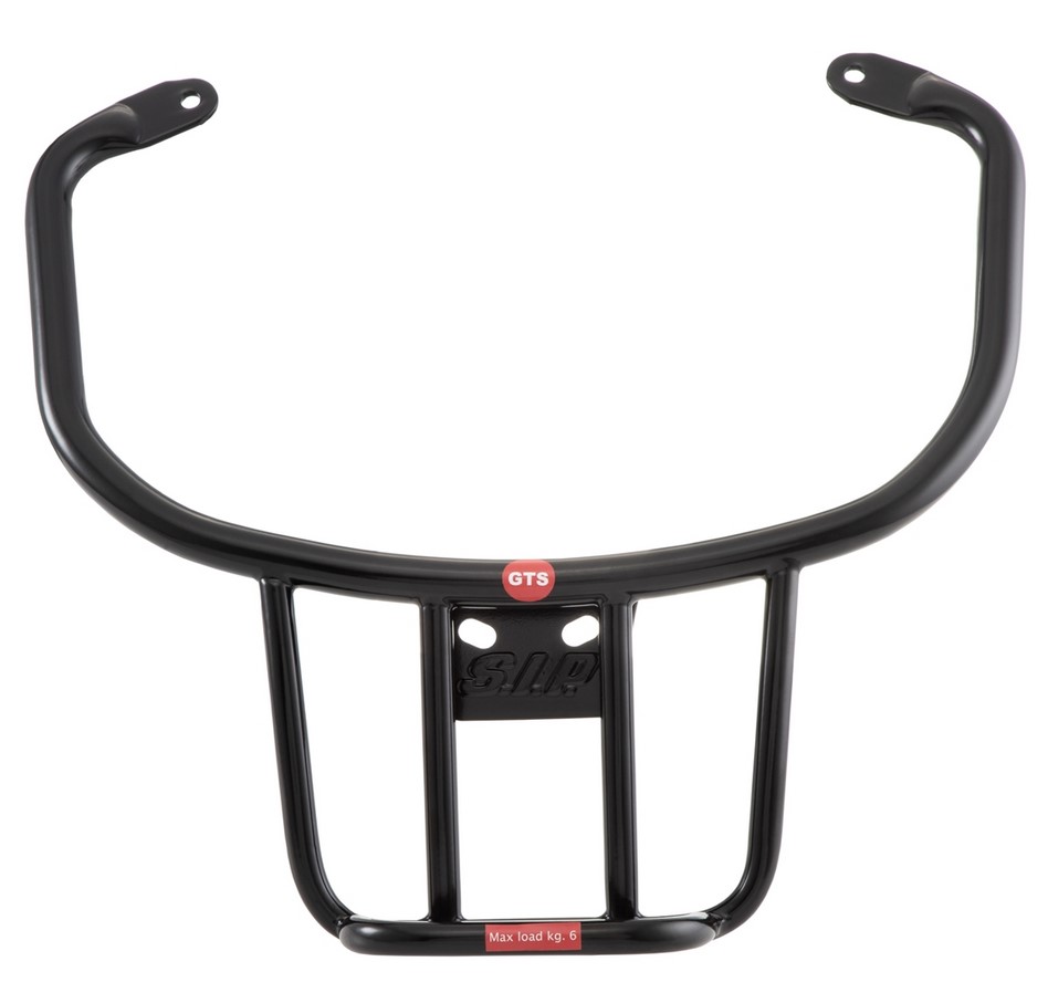 Porte-bagages / barre de maintien passager arrière 70s pour Vespa GTS/GTV/GT 125-300ccm 4T LC, noir mat