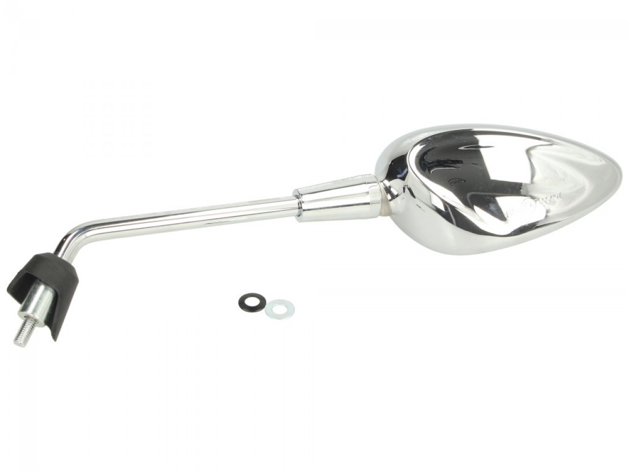 Rétroviseur gauche chromé pour Vespa Sprint 50-150ccm 2T/​4T