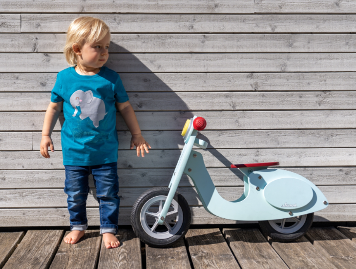 T-shirt enfant "Elefantastic Trip!", turquoise