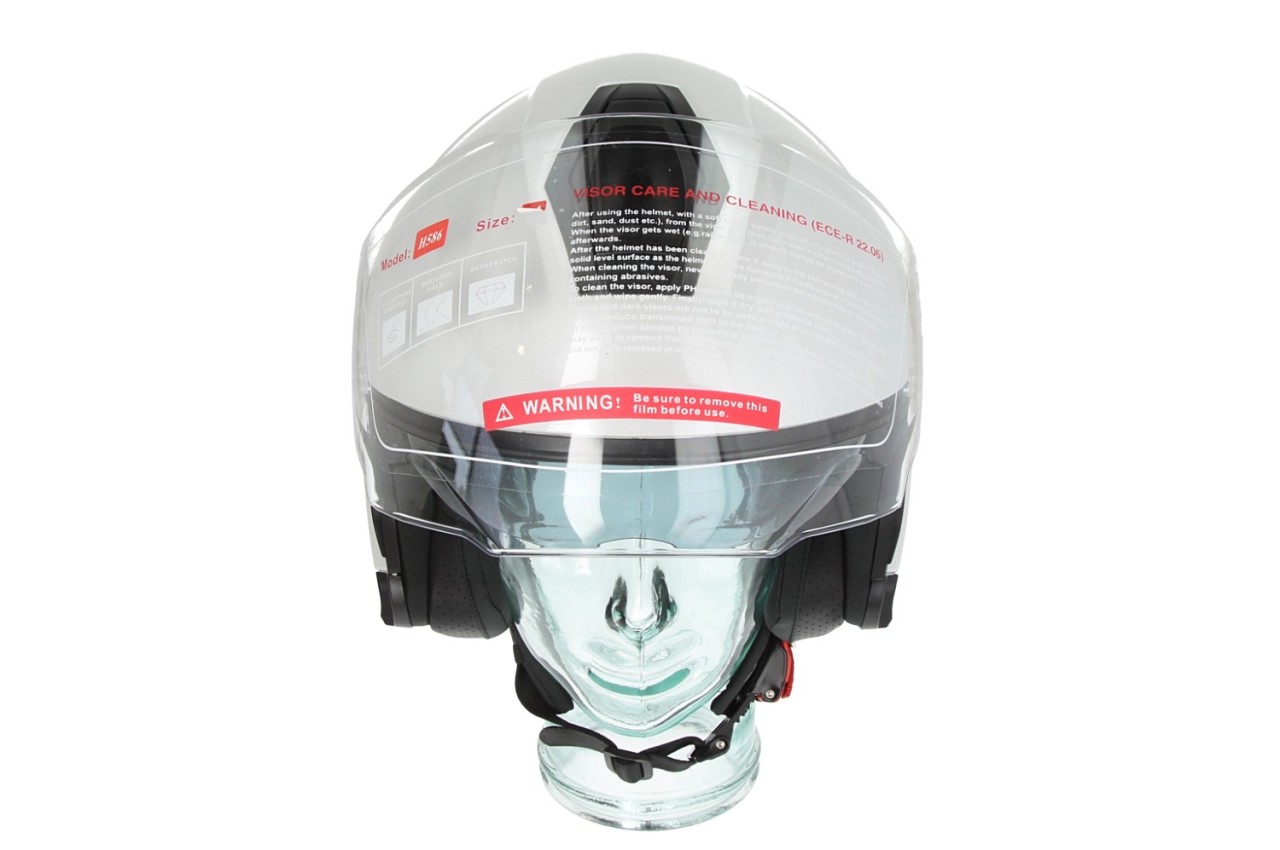 Casque jet Piaggio Full Jet PFJ blanc brillant