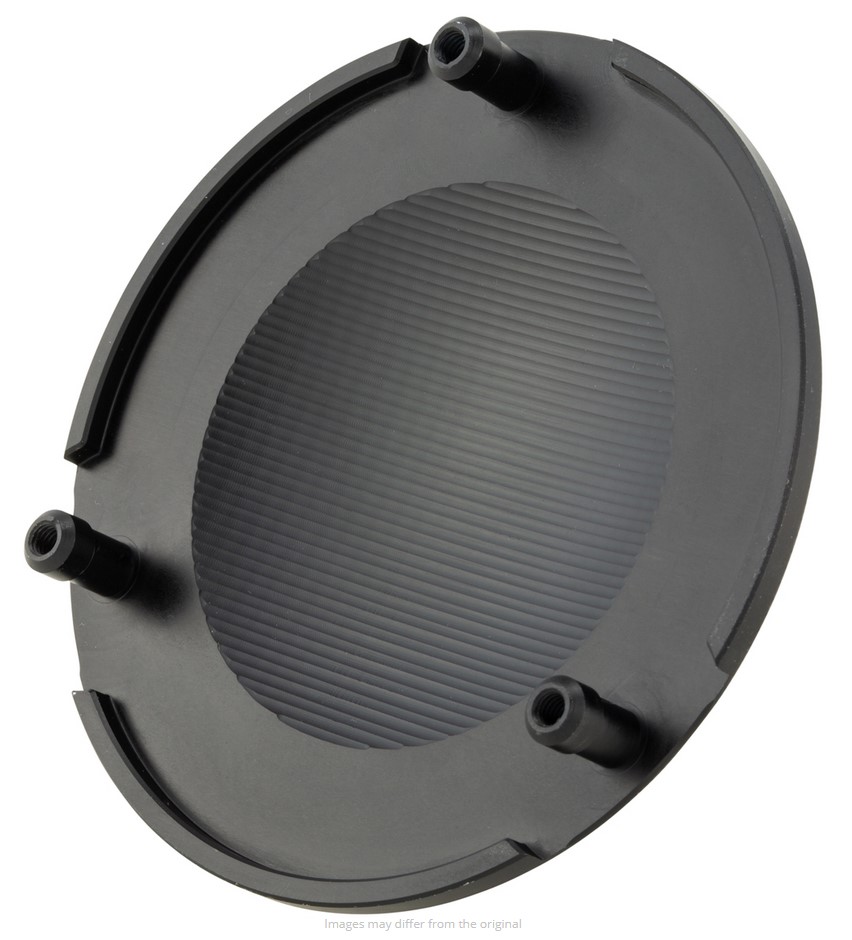 Cache couvercle vario LEADER pour Vespa, noir mat