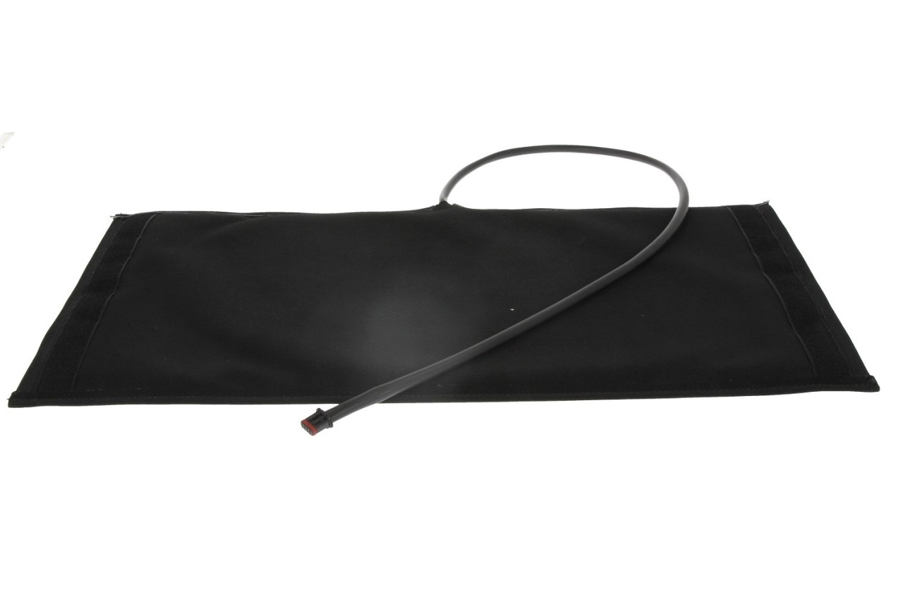 Chauffage pour couverture de protection des jambes Comfort+ noir pour Piaggio Beverly