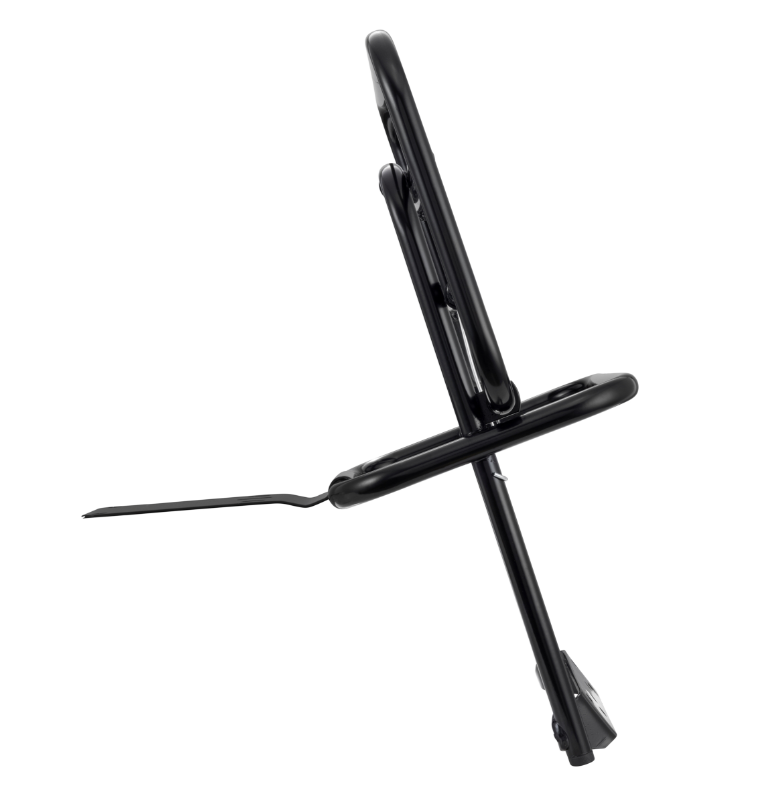 Porte-bagages arrière pour Vespa PX 80-200ccm, pliable, noir