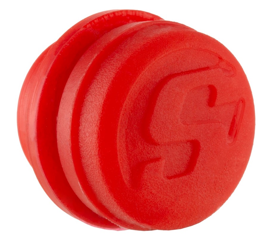 Cache pour poids de guidon, rouge