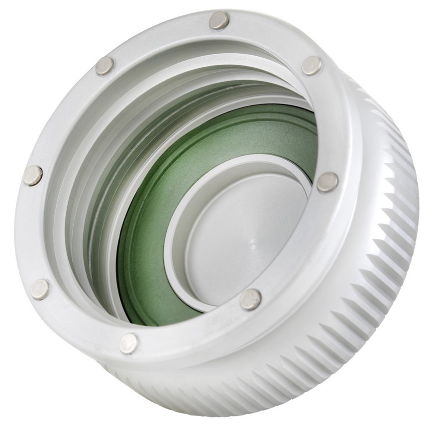 Bouchon de réservoir pour Vespa, argent mat
