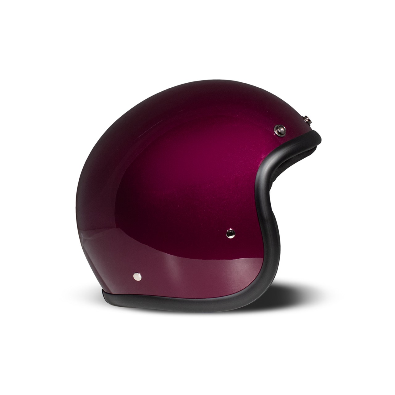 Casque intégral DMD Retro, violet, pailleté, Purple, fibre de verre, ECE 22.06