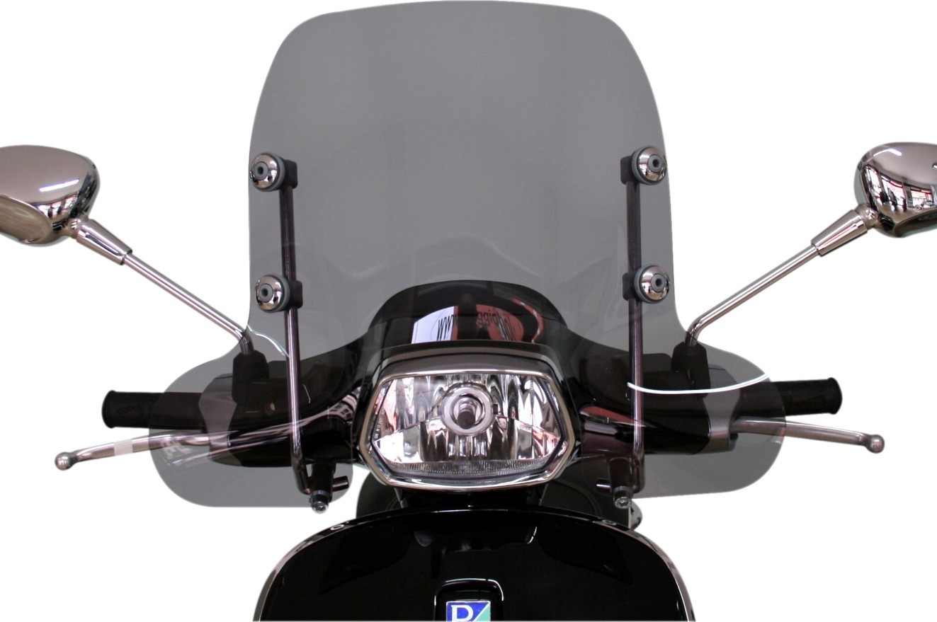 Pare-brise Faco mi-haut pour Vespa Sprint - légèrement teinté