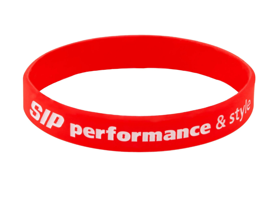 Elastique "SIP performance & style" pour nipple d'aile, rouge
