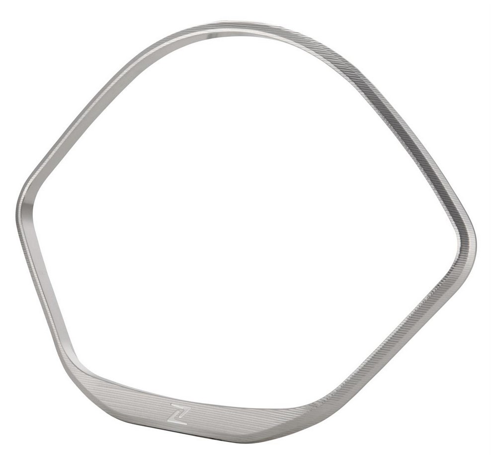Anneau décoratif tachymètre pour Vespa GTS/GTS Super/GT/GT L 125-300ccm (-'13), argent