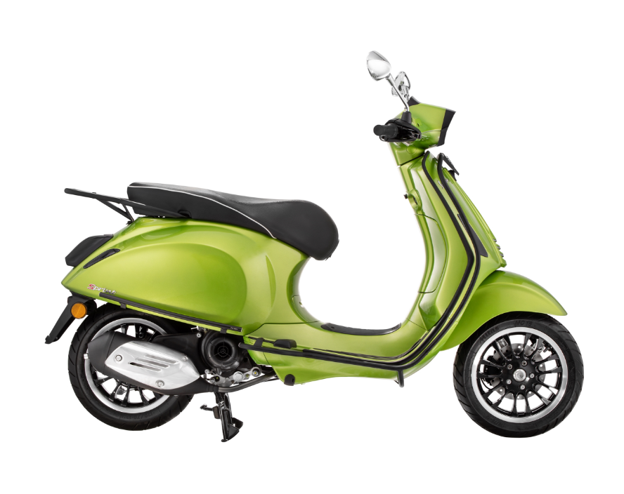 Pare-chocs aile avant pour Vespa Primavera/Sprint/Elettrica 50-150ccm, noir mat