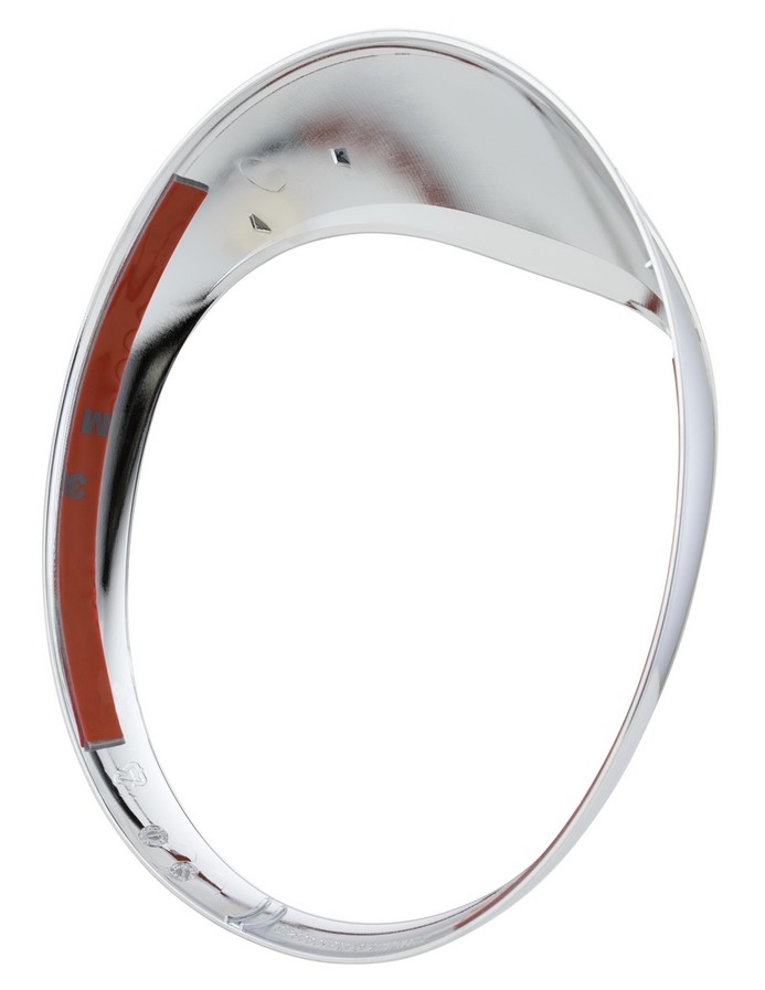 Anneau de lampe pour Vespa GTS/GTS Super/GT/GT L 125-300ccm, chrome
