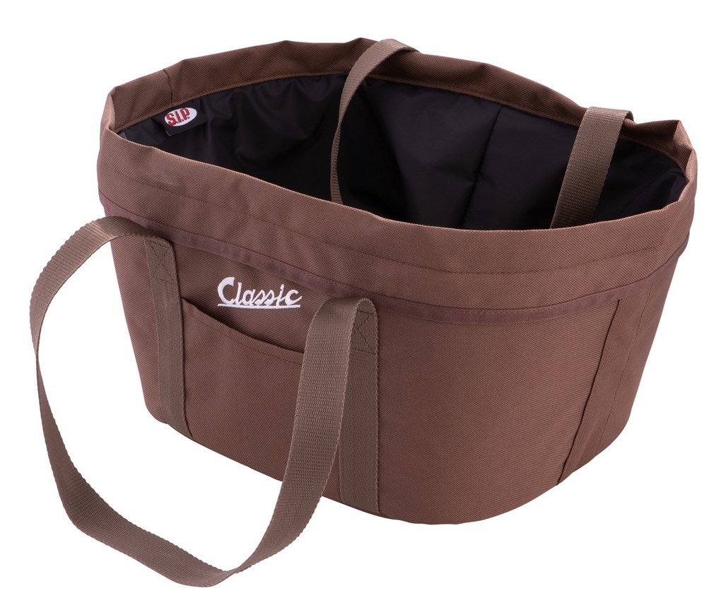 Panier à bagages Kit Classic pour Vespa GTS/GTV/GT60 125-300ccm, marron