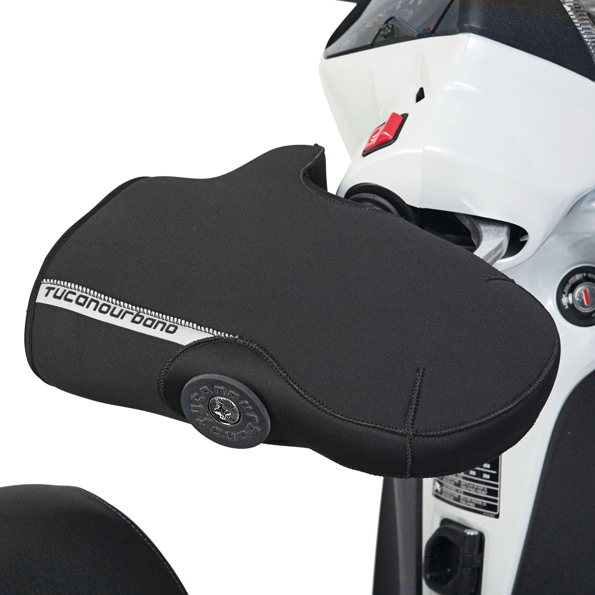 Manchettes de guidon, pour Vespa GT / Vespa GTS, avec arceau de protection, noir Tucano Urbano