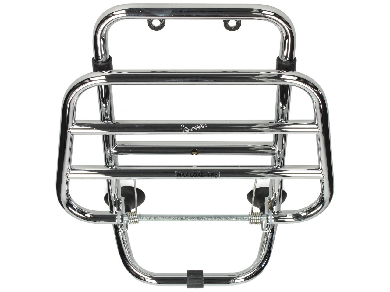 Porte-bagages, avant, chromé, pliable, pour Vespa GTS