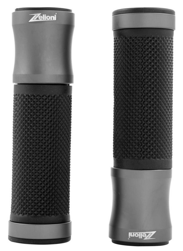 Poignées ZELIONI pour Vespa GTS/GTS Super/GT/GT L 125-300ccm, gris mat
