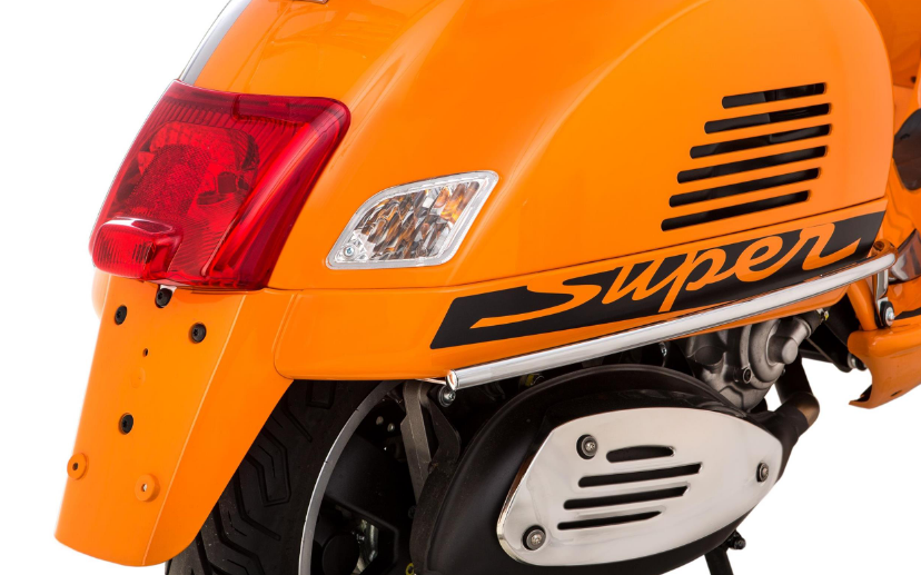 Arceau de protection latéral arrière pour Vespa GTS /GTS Super /GTV /GT 60, 125-300ccm, chrome