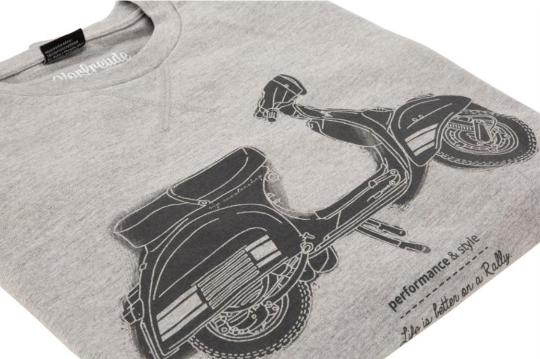 Sweat "La vie est meilleure en rallye", gris homme