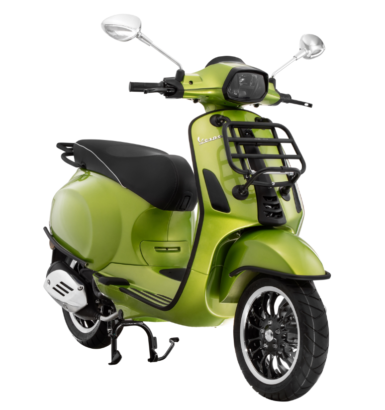 Arceau de protection latéral pour Vespa Primavera/Sprint/Elettrica 50-150ccm, noir mat