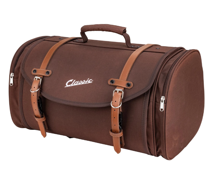 Sac "Classic" grand pour Vespa, nylon, tobacco marron