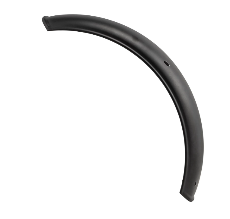 Aile 2.0 Garelli sans support pour Vespa PX 80-200ccm, métal noir mat