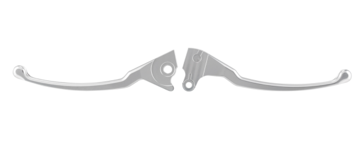 Kit levier de frein sport gauche/droite pour Vespa LX/LXV/S/Primavera/Sprint 50-150ccm, argent