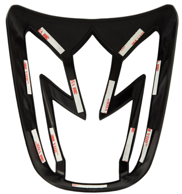 Grille de feux arrière pour Vespa Primavera/Sprint 50-150ccm 2T/4T AC, noir mat