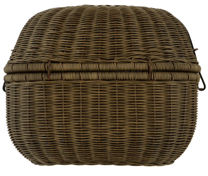 Panier Classic avec porte-bagages pour Vespa Primavera/Sprint 50-150ccm, marron foncé