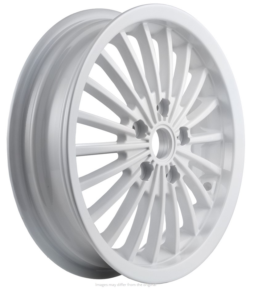 Jante avant/arrière pour Vespa GTS/GTS Super/GTV/GT 60/GT/GT L 125-300ccm, blanche