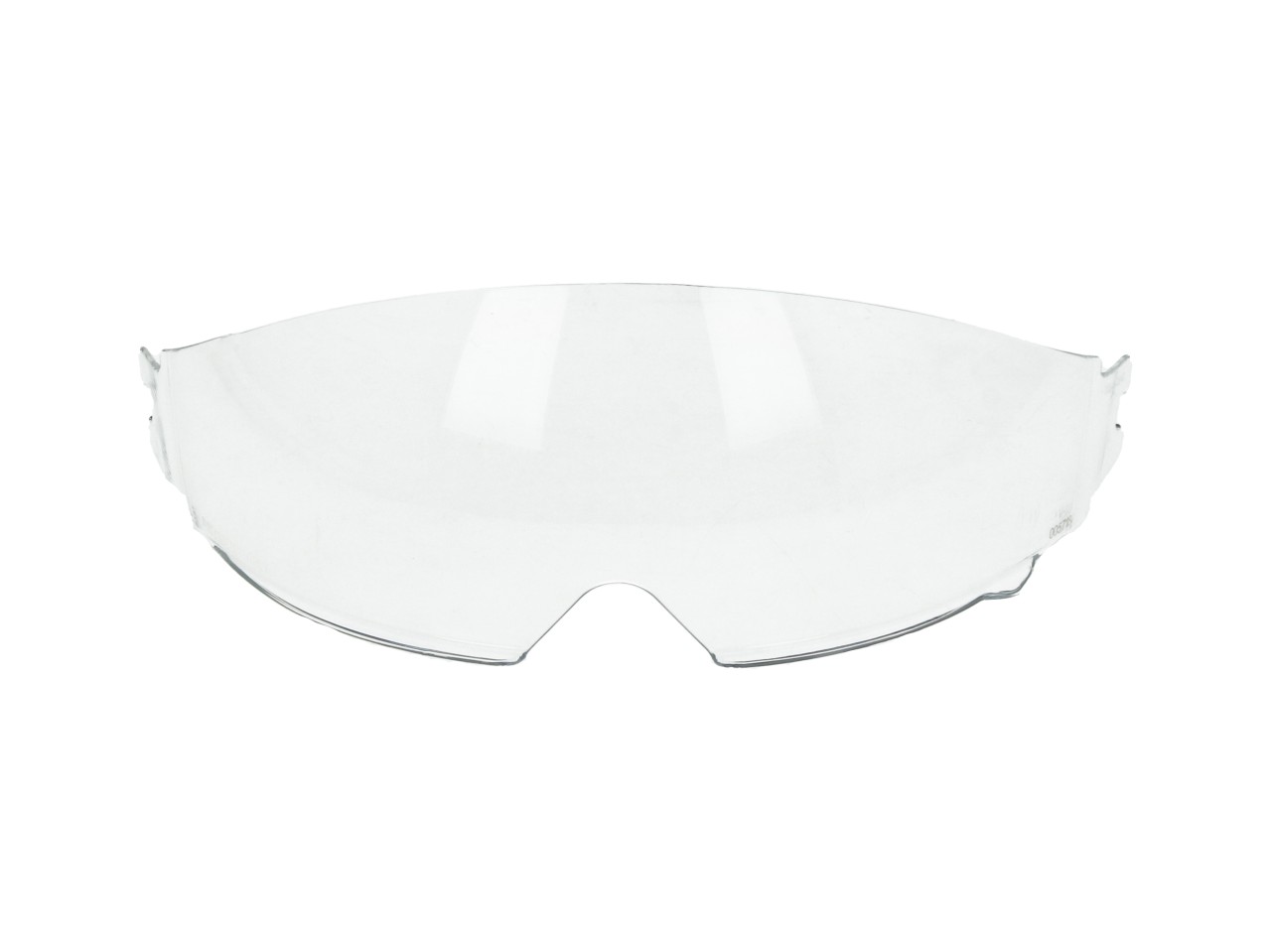 Visière solaire Helmo Milano, transparente, anti-rayures, anti-buée