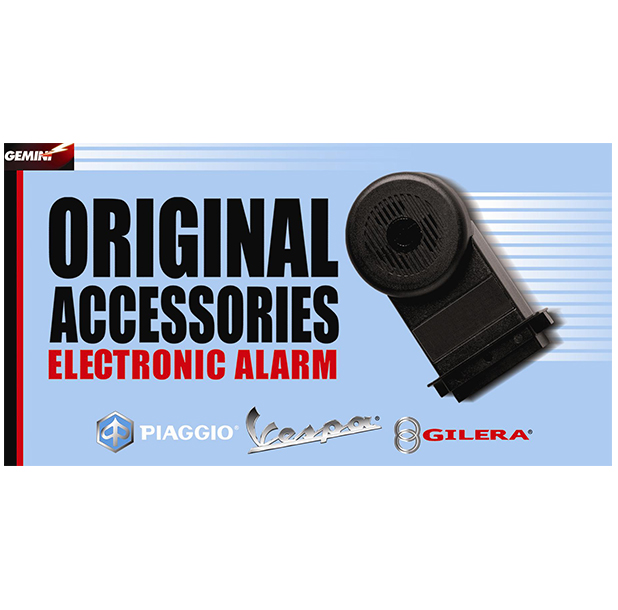 Système d'alarme E-Lux pour Vespa Primavera / Sprint / LX / S / LXV / ET