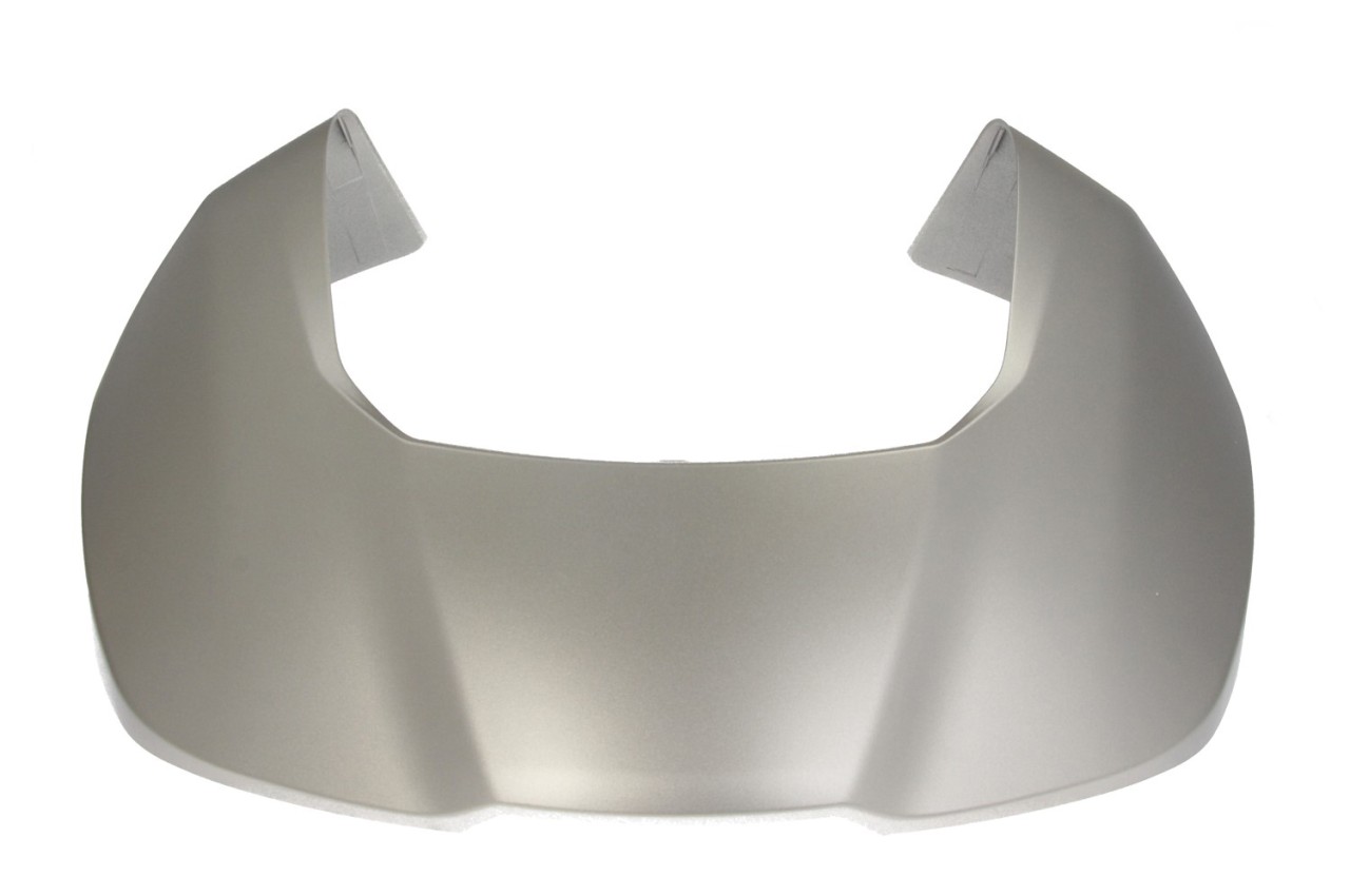 Couverture argent mat pour Piaggio Top Case 52L