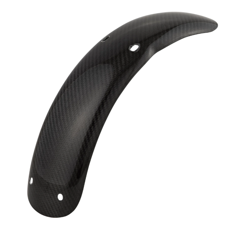 Aile 2.0 Garelli Race EVO II sans support pour Vespa PX 80-200ccm, carbone clair