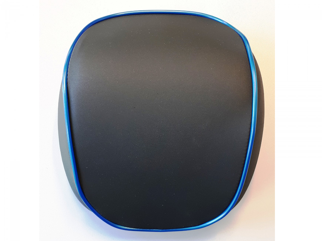 Dossier d'origine pour top case Vespa Elettrica bleu/bleu