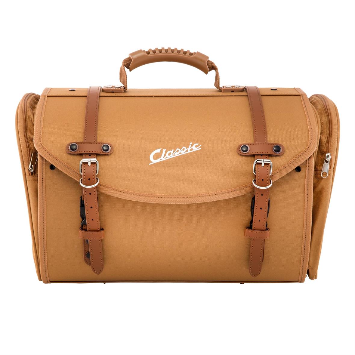 Sac "Classic" grand pour porte-bagages pour Vespa - marron, nylon