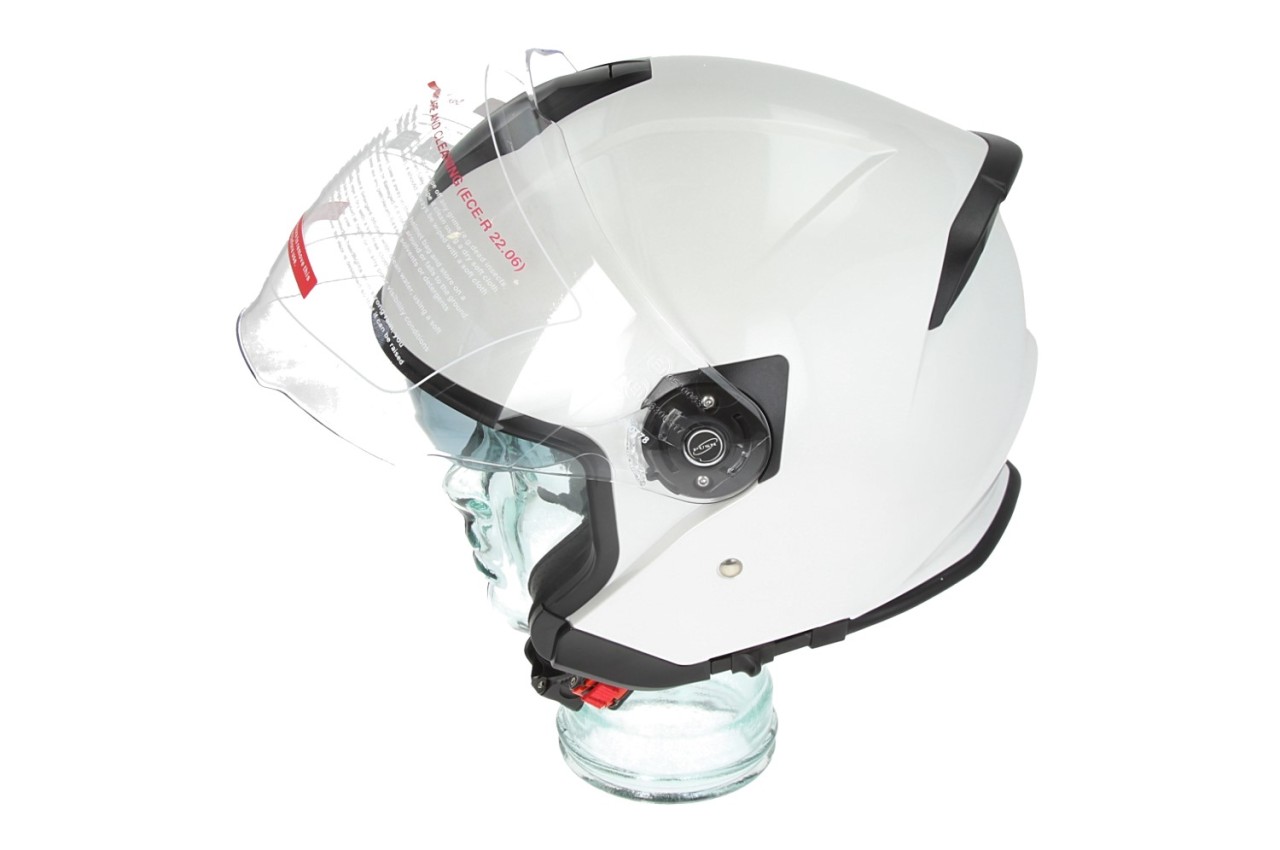 Casque jet Piaggio Full Jet PFJ blanc brillant