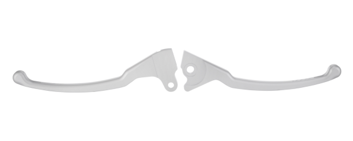 Kit levier de frein sport gauche/droite pour Vespa LX/LXV/S/Primavera/Sprint 50-150ccm, argent mat