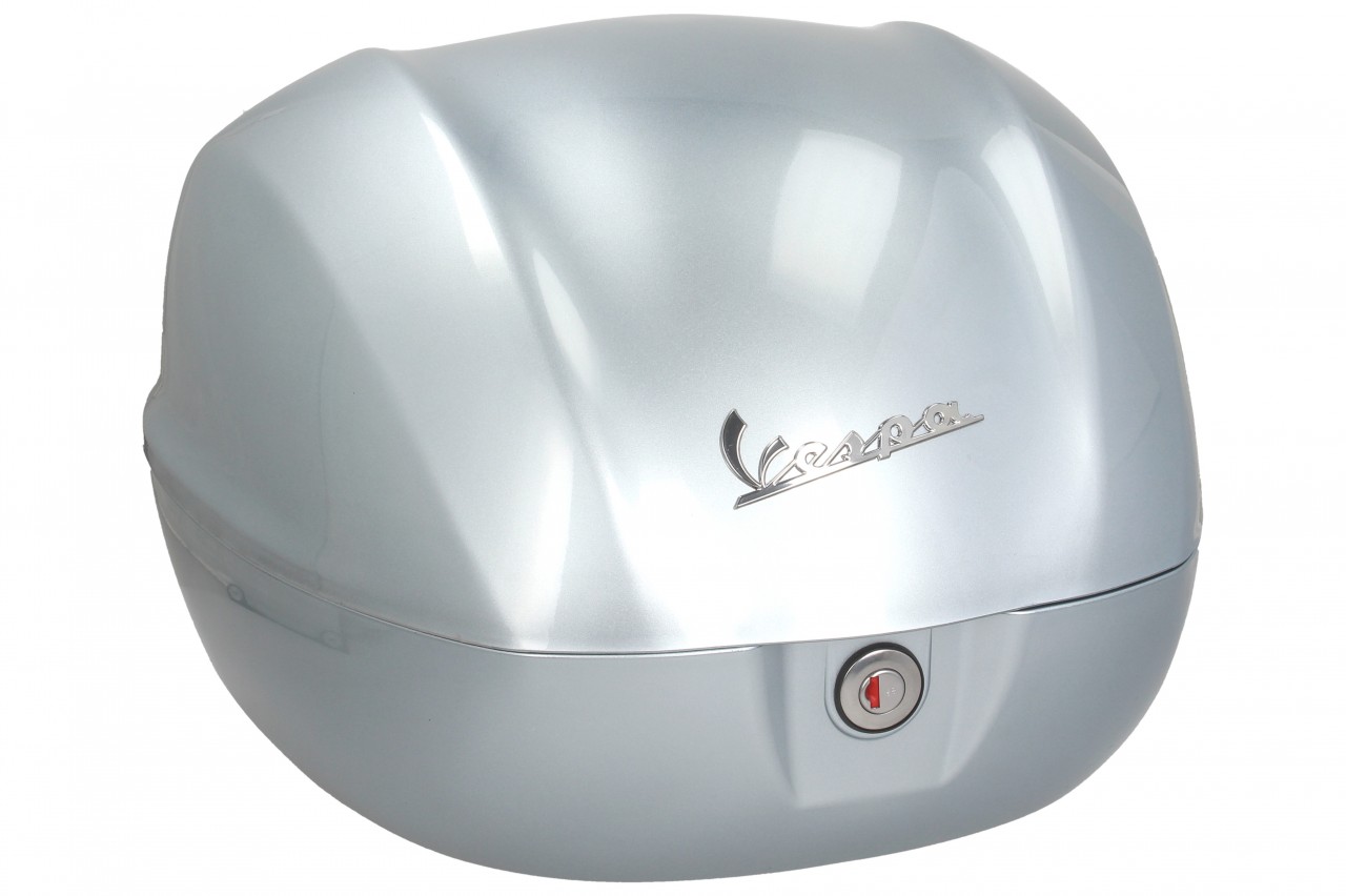 Top case original 32 l. pour Vespa Primavera / GTS Gris Delicato G01