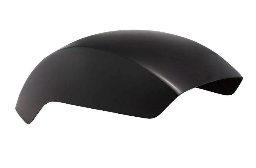 Aile EVO II pour Vespa PX 80-200ccm, GFK, petite, noire
