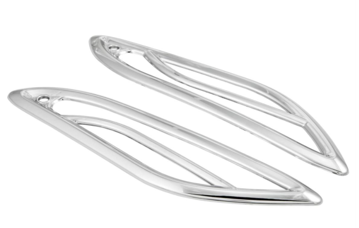 Grille de clignotant droite/gauche, arrière pour Vespa Primavera/Sprint 50-150ccm 2T/4T AC, chromé