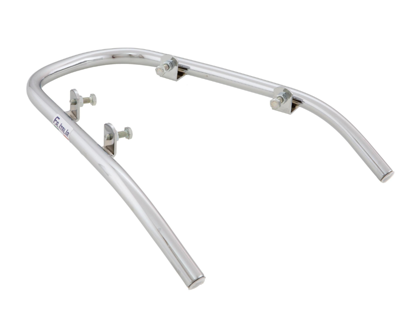 Pare-chocs aile avant pour Vespa Primavera/Sprint/Elettrica 50-150ccm, chrome