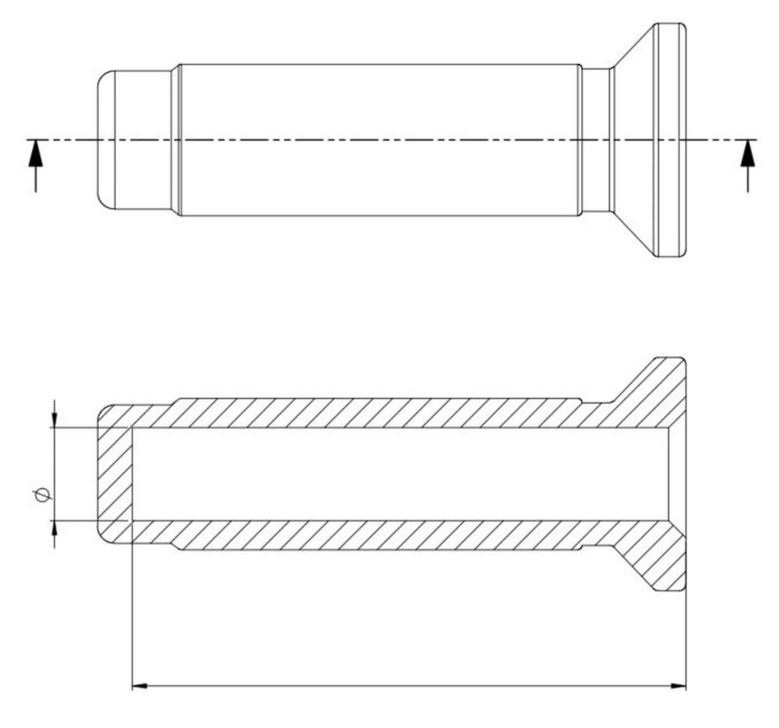 Poignées RIZOMA Urlo RS Ø 22/24 mm L 128 mm pour Vespa GTS/GTS Super/GTV, argent anodisé
