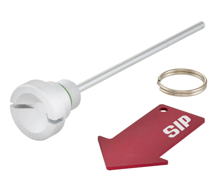 Bouchon de remplissage d'huile moteur pour Vespa LX/S 3V i.e. 125-150ccm 4T AC, argent mat