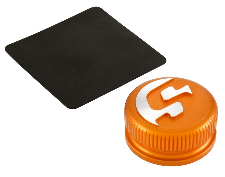 Bouchon de réservoir pour Vespa, orange mat