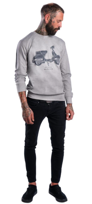 Sweat "La vie est meilleure en rallye", gris homme
