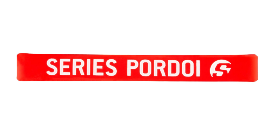 Elastique "SERIES PORDOI" pour nipple d'aile, rouge