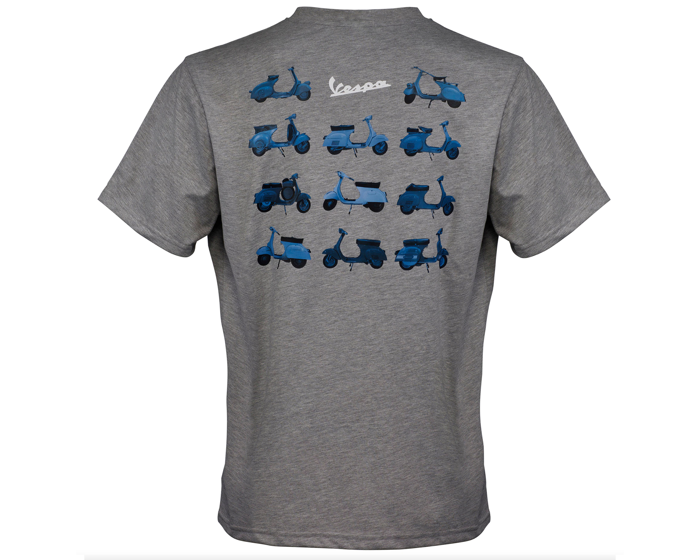 T-shirt Vespa Héritage - gris