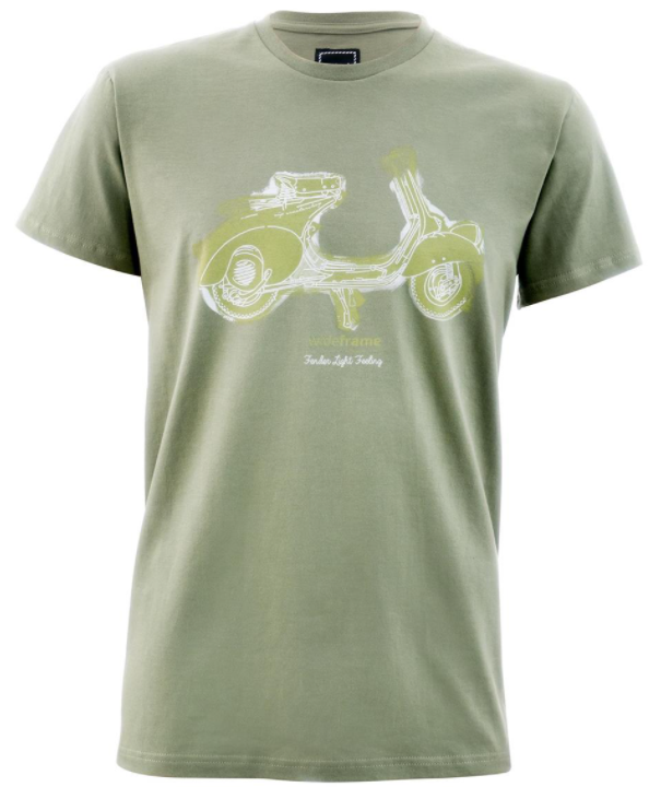 T-Shirt "Faro Basso Fender Light Feeling", vert olive pour homme