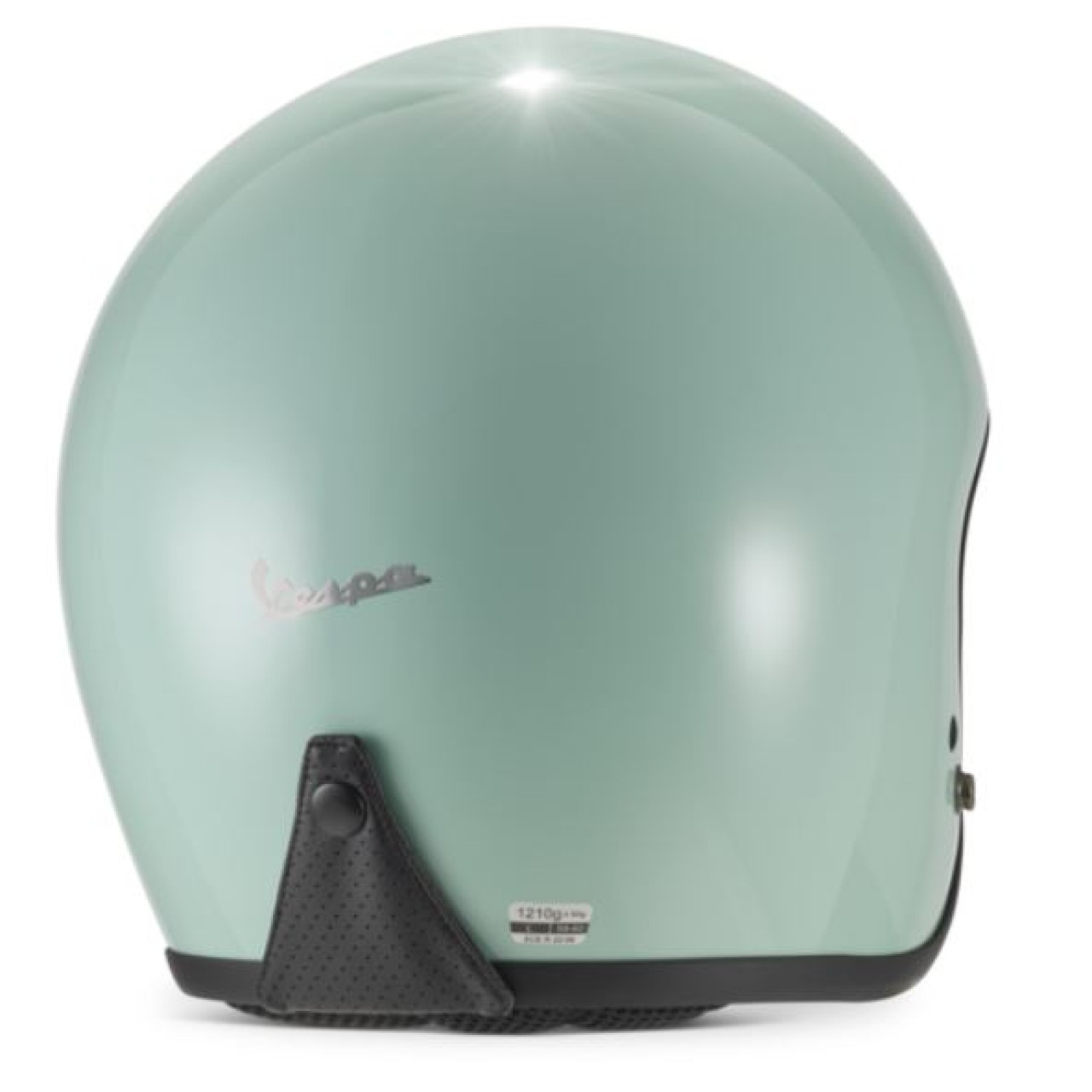 Vespa casque jet Versilia vert amabile