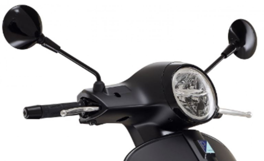 Rétroviseur droit, noir pour Vespa GTS Super Tech HPE