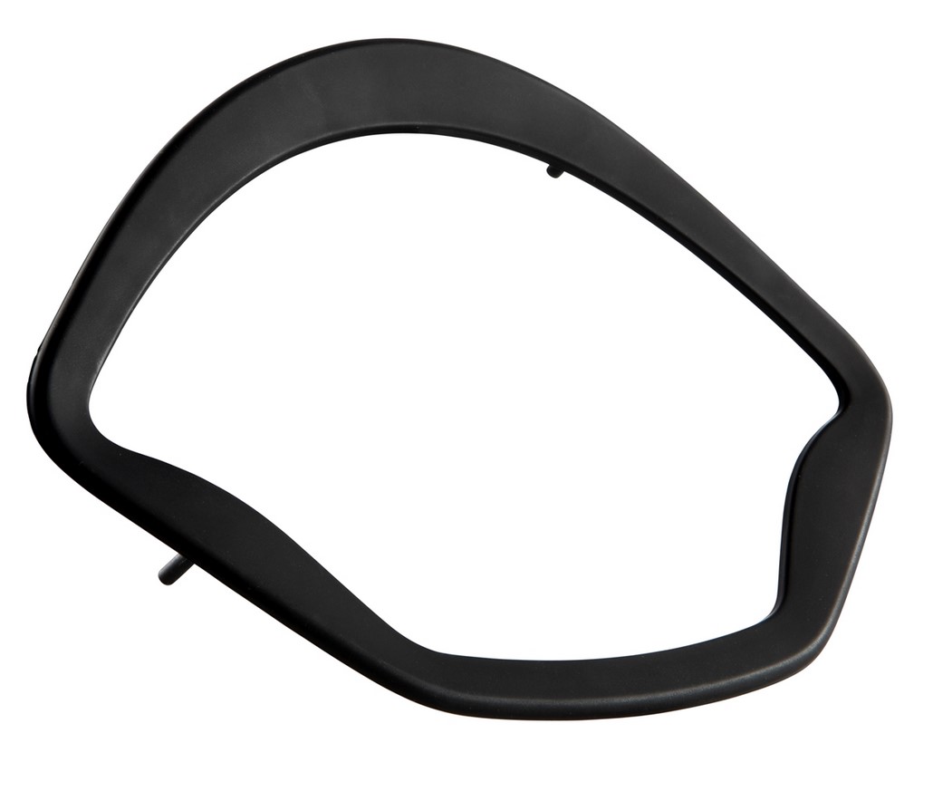 Anneau décoratif tachymètre pour Vespa GTS/GTS Super 125-300ccm ('14-), noir mat